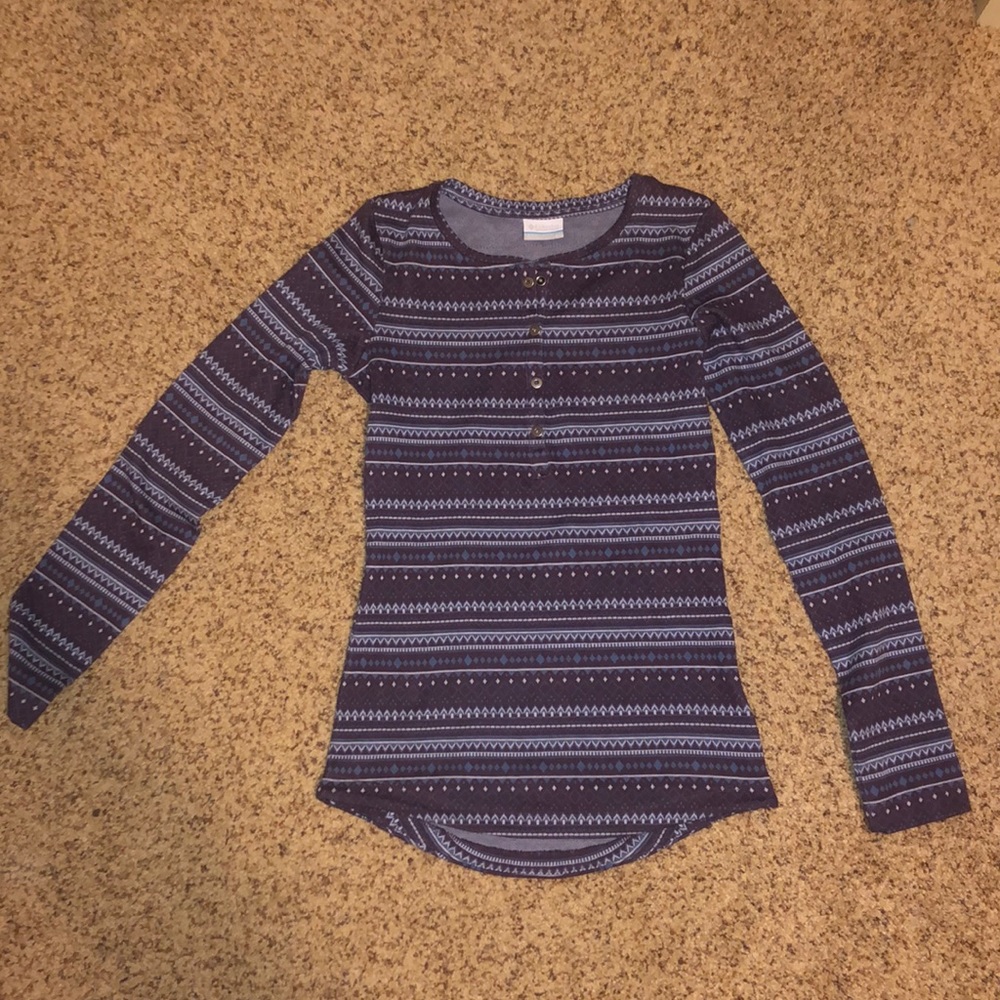 Columbia long sleeve shirt